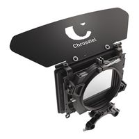 CHROSZIEL C-565-03-45 CINE.1 MB565 Dual Stage 4X5.65 Matte Box with Rod-Mount for 15mm & 19mm (Black)