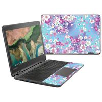 MightySkins Skin Compatible with Lenovo 300e Chromebook 11.6" (2018) - in Bloom | Protective, Durable, and Unique Vinyl Decal wrap Cover | Easy to Apply, Remove, and Change Styles | Made in The USA