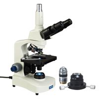 OMAX 40X-2500X Advanced Oil Darkfield Compound LED Siedentopf Microscope