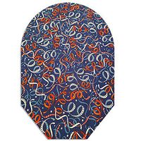 Red, White & Blue Streamers Pouch Cover Closed End