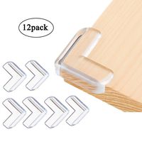 Corner Guards (12 Pack) Clear Corner Protectors | High Resistant Adhesive Gel | Best Baby Proof Corner Guards | Stop Child Head Injuries | Tables, Furniture & Sharp Corners Baby Proofing (L-Shaped)...