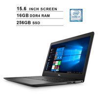Dell 2019 Inspiron 15 3583 15.6-Inch Premium Laptop - 8th Gen Inter 4-Core i7-8565U up to 4.6GHz, Intel UHD 620, 16GB DDR4 RAM, 256GB SSD, HDMI, WiFi, Bluetooth, Windows 10