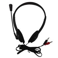 Semoic 3.5mm Stereo Headset Earphone Headphone with Microphone for Laptop