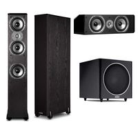 Polk Audio TSi400 3.1 Tower Speaker System-Black-FREE PSW 110