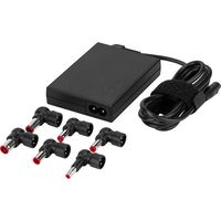 Targus 90W AC Ultra-Slim Universal Laptop Charger with 6-Foot Cable, Includes 5 Power Tips Compatible with Major Brands: Acer, ASUS, HP, Compaq, Dell, Toshiba, Gateway, IBM, Lenovo, Fujitsu (APA51US)