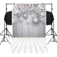 Sunshinehomely-Decor SHL 3x5FT Christmas Backdrop for Photography Wood Plank Photo Background Studio Props (C)