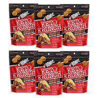 FBOMB Cheese Crisps 6 Pack: Crunchy, Oven Baked Keto & Low Carb Snack | 100% Natural, Premium Artisan Cheese, High Protein, Gluten Free Keto Snack | Buffalo 6 Pack