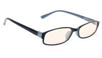 UV Protection, Anti Glare,Anti-Reflective Small Computer Reading Glasses（Blue，+0.00）