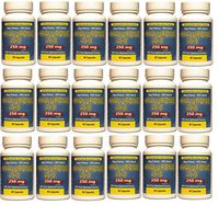 (Pack of 18) Hyaluronic Acid 250 Mg Mega Strength 60 Capsules Pills Joints Antioxidant