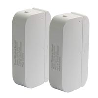 Smart Door and Windows Sensor WiFi Door Open Alarm Phone APP Alert for Personal Security,Home Automation Doorbell Compatible with Alexa Google Home IFTTT,Wireless Battery Operated Door Chime 2 Pack