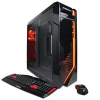 CYBERPOWERPC Gamer Supreme Liquid Cool SLC8800 Gaming Desktop - Intel Core i7-5820K 3.3 GHz CPU, 16GB DDR4 RAM, NVIDIA GTX 960 4GB, 2TB HDD, 128GB SSD, 24X DVD+-RW, Liquid Cool, Win 10 Home