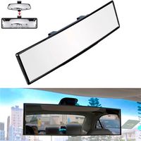 CHAMPLED New Flat Broadway 270mm Screen Stick Flat Interior Clip On Car Truck Rear View Mirror Universal for Honda Infiniti KIA HYNDAI Dacia Daewoo
