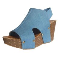 Gibobby Sandals for Women Wide Width,Wedges Sandals Women's Fish Mouth Espadrilles Slingback Platform Sandals High Heel Ankle Strap Beach Shoes