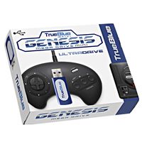 FenglinTech True Blue Mini Ultradrive Pack for Genesis Mini/ Mega Drive Mini - 813 Games