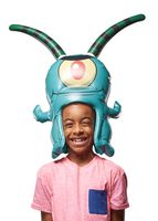 SpongeBob SquarePants, Spongeheads, +20" Tall Inflatable Wearable, Plankton, Green
