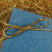 22" GOLD STRETCH LOOPS (PACKAGE)
