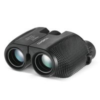 TOMSHOO 10x25 Binoculars Compact Waterproof Binocular with Weak Light Night Vision for Outdoor Sports Bird Watching Concerts and Travel