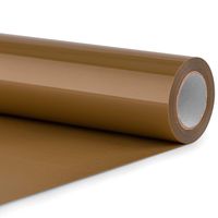 HenPisen HTV Vinyl Rolls - 12 Inch × 10 Feet PU Heat Transfer Vinyl, Easy Cut & Weed Compatible with Cameo Silhouette & Cricut, Iron on Vinyl for DIY T-Shirts, Bags and Other Textiles(Dark Gold)