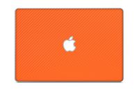 iCarbons Orange Carbon Fiber Vinyl Skin for MacBook Pro 13" Retina (Mid 2012 - Mid 2016) Full Combo
