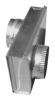 Builder's Best 010149 SAF-T-DUCT Zero Periscope Adjustable Dryer Vent Periscope, Adjustable 0-5" Length