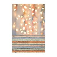 YOCheerful Sales! Valentine's Day Love Heart Photography Backdrop Vinyl Photo Background Prop Gift