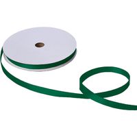 Jillson Roberts Bulk 5/8-Inch Double Faced Satin Ribbon Available in 21 Colors, Hunter Green, 100 Yard Spool (BFR0925)