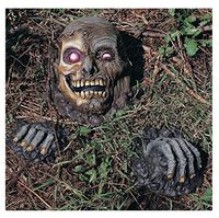 Rubie's Costume Grave Evader Full Skull with Two Hands Yard Décor