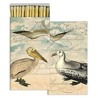 Sea Birds Match Box with Wooden Matches
