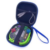 xcivi Hard Carrying EVA Case for Leapfrog Rockit Twist Handheld Learning Game System (Blue)