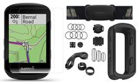 Garmin Edge 530 (2019 Version) Cycle GPS Bundle with Chest Strap HRM, Bluetooth Speed/Cadence Sensors, Silicone Case & Screen Protectors (x2) | Navigation, Mounts | Bike Computer (Black + Sensors)
