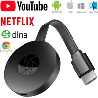 Wifi Display Dongle WiFi Wireless Display Dongle 1080P Receiver Sharing HD Video from Projectors Cell Phones Tablet PC Support Airplay/Ezmira/DLNA/Miracast Dongle for MacBook/Android/iPhone/iPad/Windo