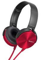 Sony MDR-XB450AP Extra Bass Headphone (Red)