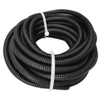 Cacovedo 20 ft Dog Cat Micro Cord Protector Electric Wires Covers Wire Loom Tubing Protect Wires from Rabbits, Cats and Other Pets