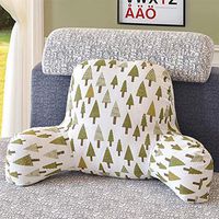 hainiter Backrest Pillow Reading Pillow Sitting Support Bed Pillow with Arms for Comfort While Reading & Relaxing (Foam Filled for Kids, Children)