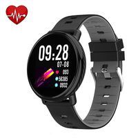Lantop Bluetooth Smart Watch Men IP68 Waterproof Sports Smartwatch Heart Rate Blood Pressure Monitor Touch Screen Enhanced Fitness Tracker Running Swimming Messages Reminder