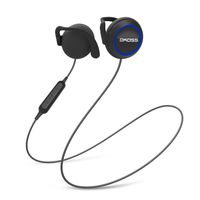 Koss BT221i Wireless Bluetooth Ear Clips, in-Line Microphone, Volume Control and Touch Remote, Sweat Resistant, Black