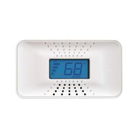 First Alert Carbon Monoxide Detector with 10-Year Battery and Digital Temperature Display, CO710