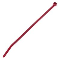 Panduit PLT2S-C2 Cable Tie, Locking, Standard, Nylon 6.6, 7.4-Inch Length, Red (100-Pack)