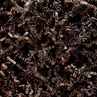 Crinkle Cut Shredded Paper 1/2 Pound - Shred Gift Basket Filling and Packing by Emerald Craft & Hobby (Brown)