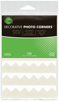 iCraft Decorative Photo Corners Self Adhesive, Ivory