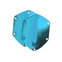 V-MODA Crossfade On-Ear Headphone Metal Shield Kit (Ocean Blue)