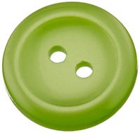 Slimline Buttons Series 1-Lime 2-Hole 3/4" 5/Card