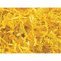 Sale - Crinkle Paper Shred (1 Pound Bag) for Packaging Gift Box/Basket Filler (Yellow)