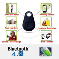Smart Wireless Bluetooth 4.0 Anti-Lost Tracker GPS Locator Alarm Key Finder remote Shutter (RANDOM COLOR)