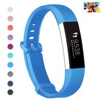Wekin Replacement Bands Compatible with Fitbit ACE, Soft Silicone Sport Accessory Wristband Strap for ACE,Alta HR (not fit for ACE 2) Fitness Tracker Specially Designed for Kid's Wrist (5.5"-6.49")