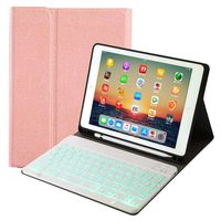 Thethan Keyboard Leather Case Backlit Folio Cover Wireless Bluetooth Keyboard for Pad 10.2 2019