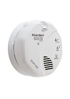 First Alert Wireless Interconnected Photoelectric Smoke and Carbon Monoxide Combo Alarm with Voice and Location, SCO500B
