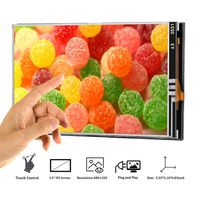 OSOYOO 3.5 inch LCD Touch Screen Display SPI 128MHz 60Hz TFT Monitor for Raspberry Pi 4, Pi 3B+,Pi 3,Pi 2,Pi Zero