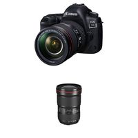 Canon EOS 5D Mark IV Full Frame Digital SLR Camera with EF 24-105mm f/4L IS II USM Lens Kit with Canon EF 16-35mm f/2.8L III USM Lens