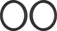 8" Subwoofer Speaker Spacers Depth Extender Extending Rings - 3/4" thick - ID: 7 1/8" OD: 8 7/8" - 1 Pair - SSK8XK - Stackable - Perfect For Framing Fiberglass Enclosures